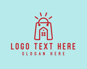 Mall - Mall Shopping Bag logo design