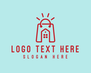 Discount - Mall Shopping Bag logo design