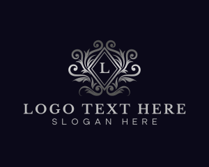 Antique - Elegant Boutique Floral logo design