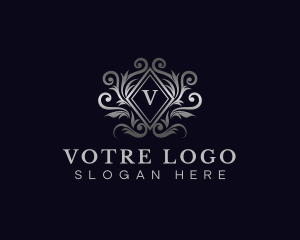 Elegant Boutique Floral Logo