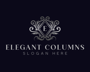 Elegant Boutique Floral logo design