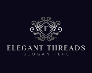 Elegant Boutique Floral logo design