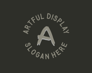 Rustic Mural Painting logo design