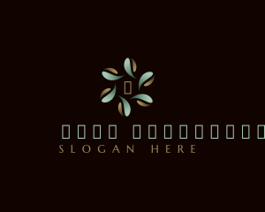 Modern Coffee Beans logo design