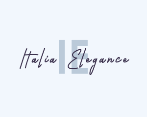 Feminine Elegant Brand logo design