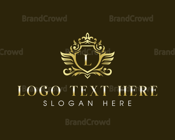 Luxury Crest Crown Logo