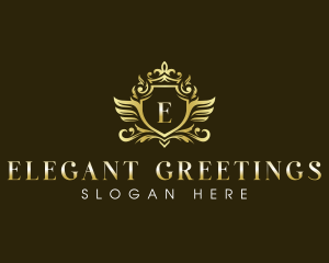 Luxury Crest Crown logo design