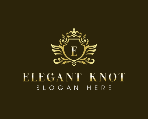 Luxury Crest Crown logo design