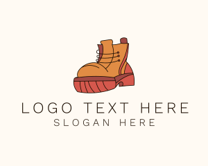 Boots - Outdoor Combat Boots logo design