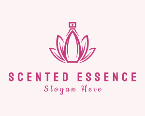 Perfume - Lotus Perfume Scent logo design