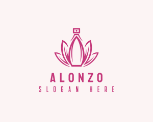 Lotus Perfume Scent logo design