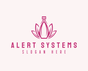 Lotus Perfume Scent logo design