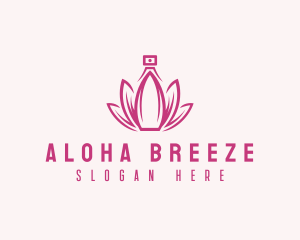 Lotus Perfume Scent logo design