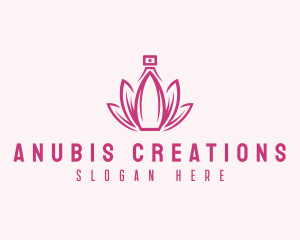 Lotus Perfume Scent logo design