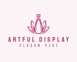 Lotus Perfume Scent logo design