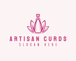 Lotus Perfume Scent logo design