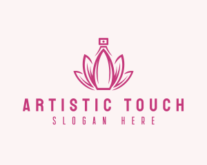 Lotus Perfume Scent logo design