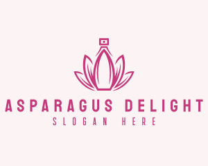 Lotus Perfume Scent logo design