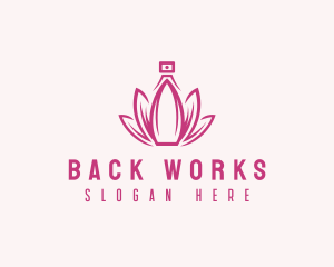 Lotus Perfume Scent logo design