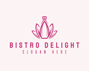 Lotus Perfume Scent logo design