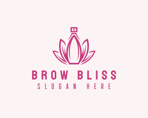 Lotus Perfume Scent logo design