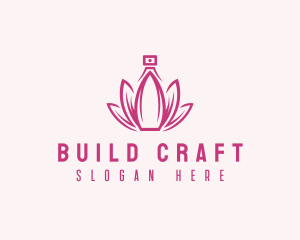 Lotus Perfume Scent logo design