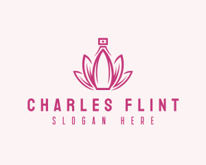 Lotus Perfume Scent logo design