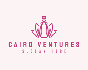 Lotus Perfume Scent logo design