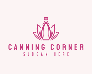 Lotus Perfume Scent logo design