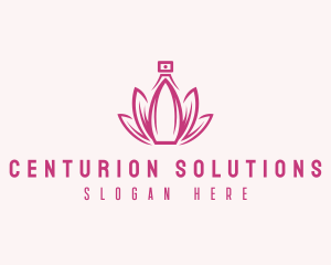 Lotus Perfume Scent logo design