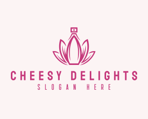 Lotus Perfume Scent logo design