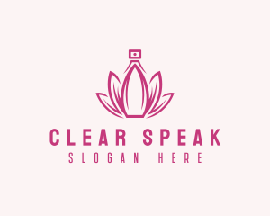 Lotus Perfume Scent logo design