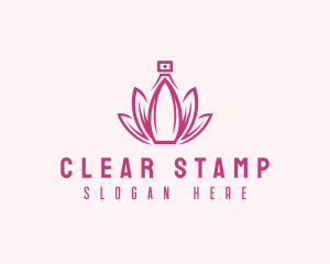 Lotus Perfume Scent logo design