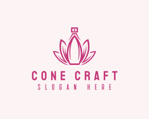 Lotus Perfume Scent logo design