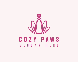 Lotus Perfume Scent logo design