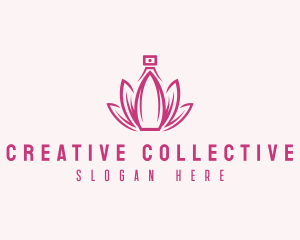 Lotus Perfume Scent logo design