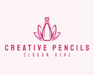 Lotus Perfume Scent logo design