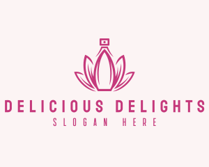 Lotus Perfume Scent logo design