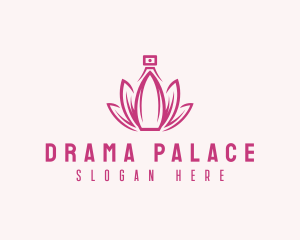 Lotus Perfume Scent logo design