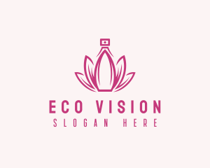 Lotus Perfume Scent logo design