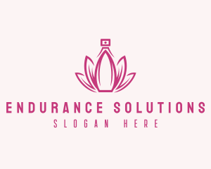 Lotus Perfume Scent logo design