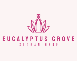 Lotus Perfume Scent logo design