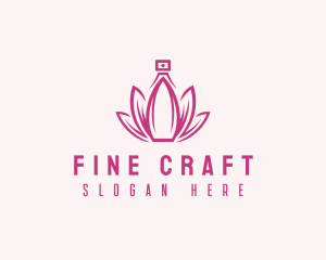 Lotus Perfume Scent logo design