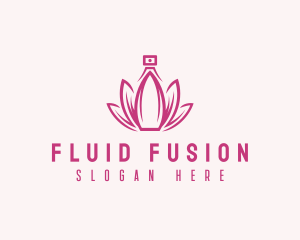 Lotus Perfume Scent logo design