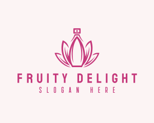 Lotus Perfume Scent logo design