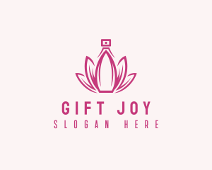 Lotus Perfume Scent logo design