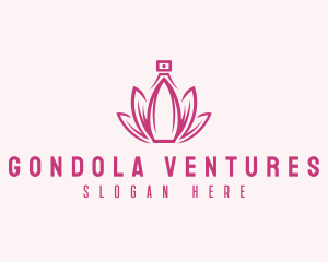 Lotus Perfume Scent logo design