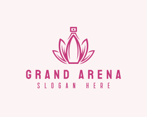 Lotus Perfume Scent logo design