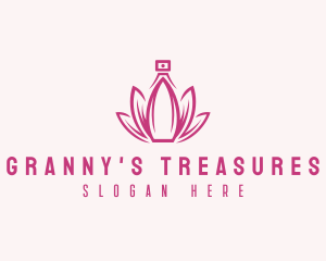 Lotus Perfume Scent logo design