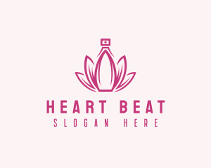 Lotus Perfume Scent logo design